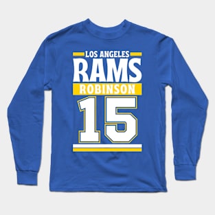 Los Angeles Rams Robinson 15 American Football Edition 3 Long Sleeve T-Shirt